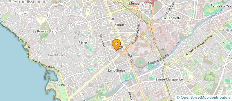 localisation de l'entreprise MONSIEUR ALAIN RATIER à MARSEILLE