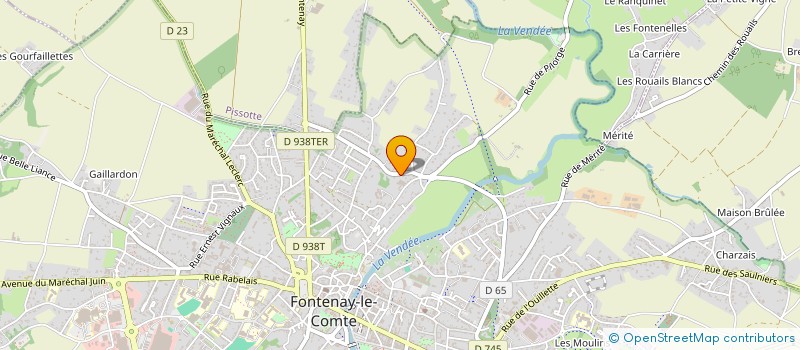 localisation de l'entreprise MONSIEUR ALAIN RAVARD à FONTENAY-LE-COMTE
