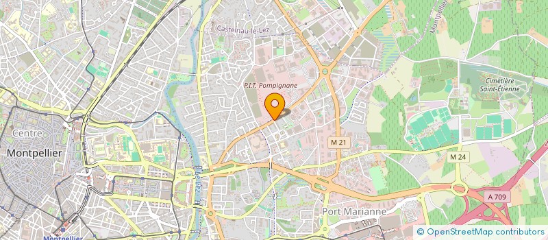 localisation de l'entreprise MONSIEUR ALAIN RAVUNG à MONTPELLIER