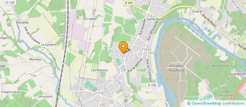 localisation de l'entreprise MONSIEUR ALAIN RAYMOND à FLEAC
