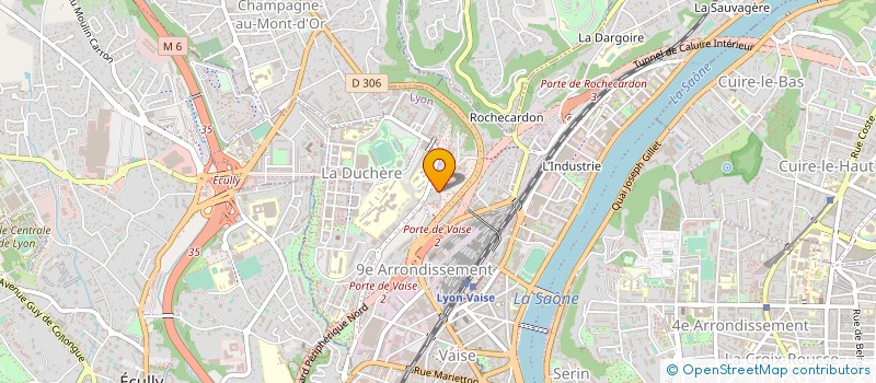 localisation de l'entreprise MONSIEUR ALAIN RAYMOND PUEL à LYON