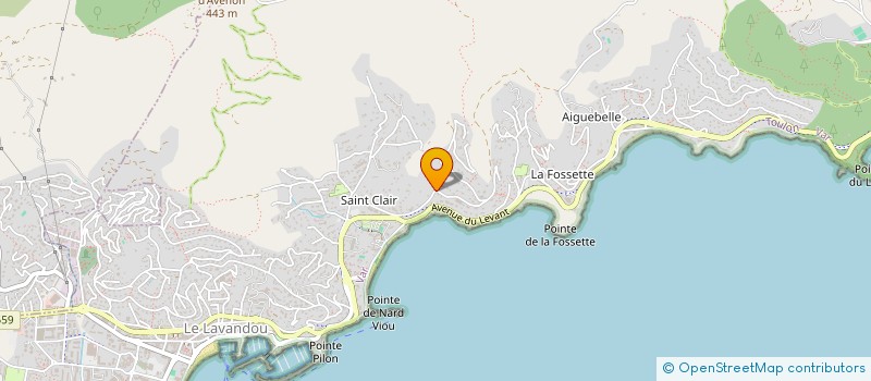 localisation de l'entreprise MONSIEUR ALAIN RAYNAL à LE LAVANDOU