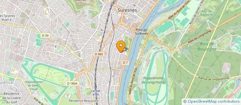 localisation de l'entreprise MONSIEUR ALAIN RAYNAUD à SURESNES