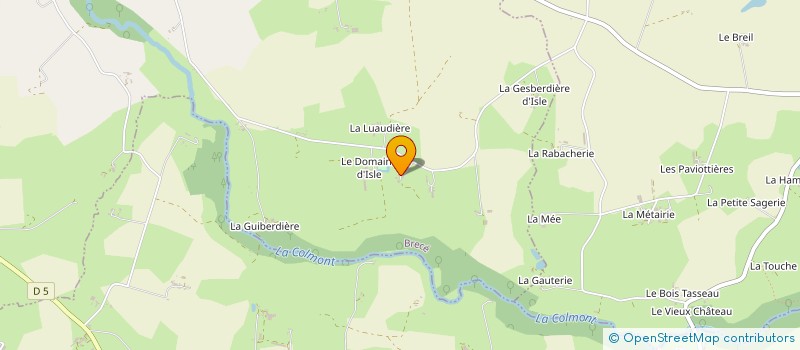 localisation de l'entreprise MONSIEUR ALAIN REBOURS  BRECE