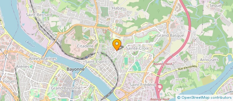 localisation de l'entreprise MONSIEUR ALAIN RECIO  BAYONNE
