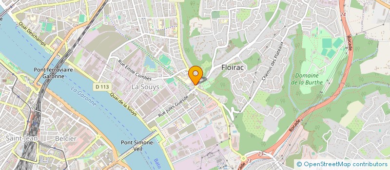 localisation de l'entreprise MONSIEUR ALAIN RECURT  FLOIRAC