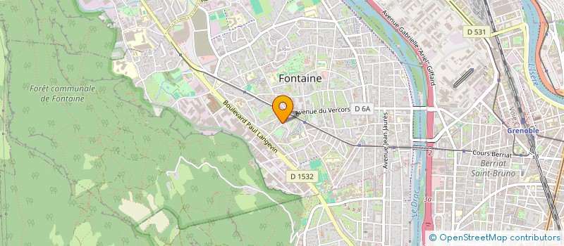 localisation de l'entreprise MONSIEUR ALAIN REGNAULT à FONTAINE