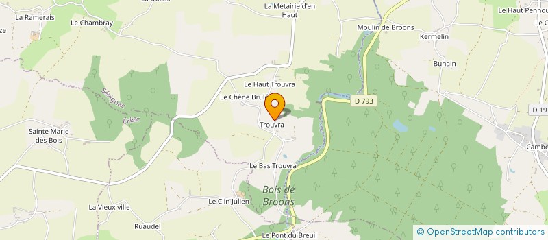localisation de l'entreprise MONSIEUR ALAIN REHEL à SEVIGNAC