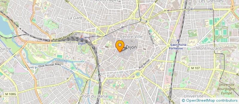 localisation de l'entreprise MONSIEUR ALAIN REMY à DIJON