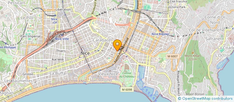 localisation de l'entreprise MONSIEUR ALAIN REMY à NICE