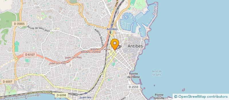 localisation de l'entreprise MONSIEUR ALAIN RENARD à ANTIBES