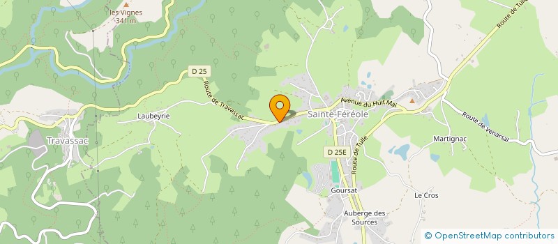 localisation de l'entreprise MONSIEUR ALAIN RENAUDON  SAINTE-FEREOLE