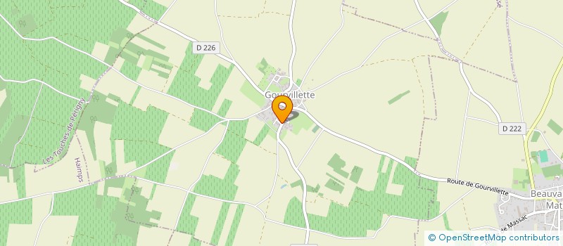 localisation de l'entreprise MONSIEUR ALAIN RENEAUD  GOURVILLETTE