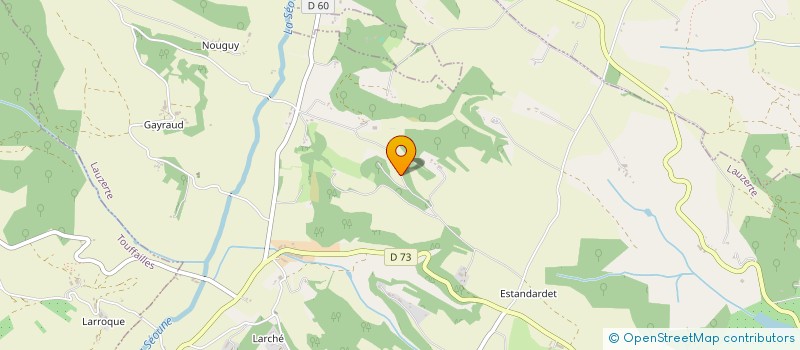 localisation de l'entreprise MONSIEUR ALAIN RESSES  LAUZERTE