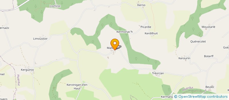 localisation de l'entreprise MONSIEUR ALAIN RETY  PLOERDUT