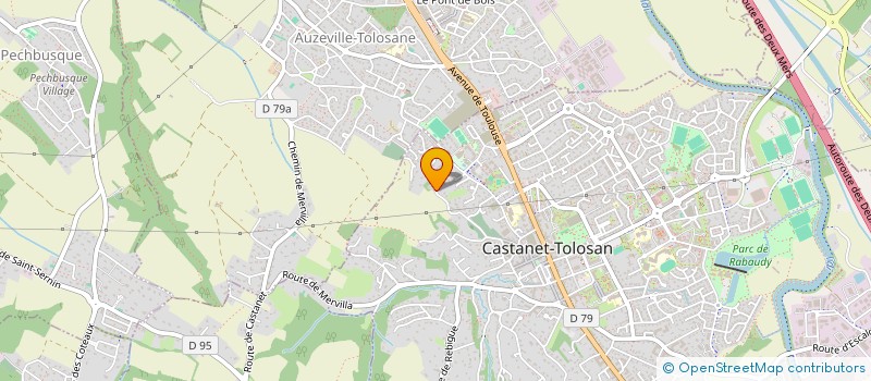 localisation de l'entreprise MONSIEUR ALAIN REVERCHON à CASTANET-TOLOSAN
