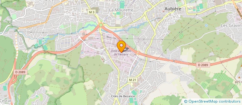 localisation de l'entreprise MONSIEUR ALAIN RIBEROLLE  ROMAGNAT