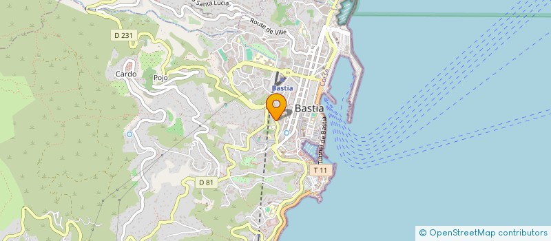 localisation de l'entreprise MONSIEUR ALAIN RICCI à BASTIA