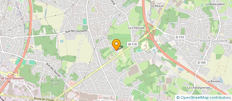 localisation de l'entreprise MONSIEUR ALAIN RICHARD à BASSE-GOULAINE