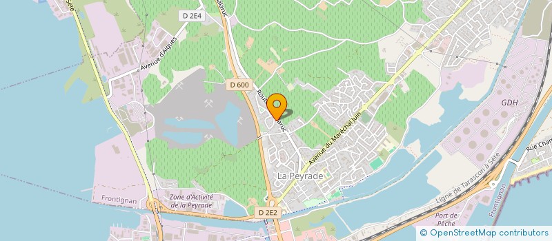 localisation de l'entreprise MONSIEUR ALAIN RICHARD à FRONTIGNAN