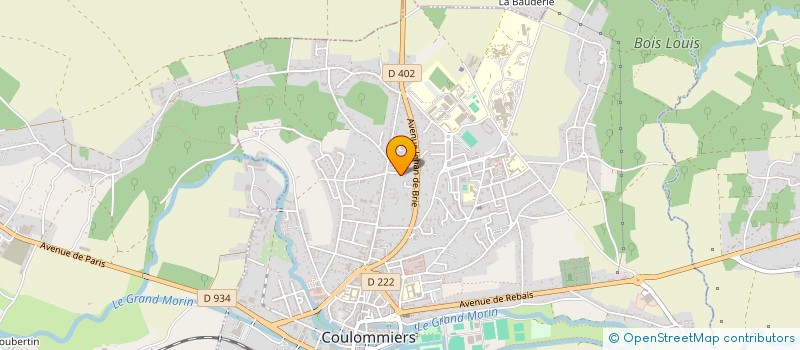 localisation de l'entreprise MONSIEUR ALAIN RICHEZ à COULOMMIERS