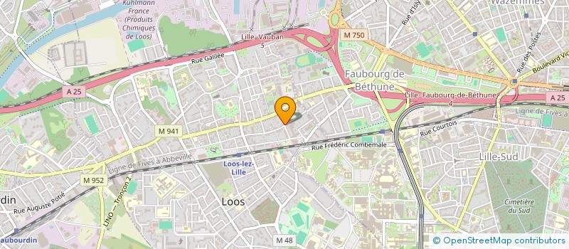 localisation de l'entreprise MONSIEUR ALAIN RICHEZ  LOOS