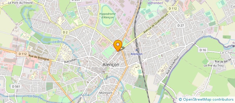 localisation de l'entreprise MONSIEUR ALAIN RIDRAY à ALENCON