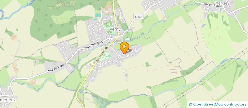 localisation de l'entreprise MONSIEUR ALAIN RIEDINGER  FLEURY