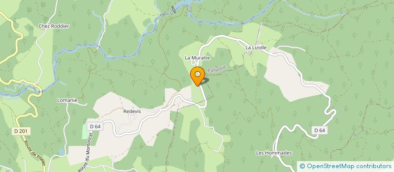 localisation de l'entreprise MONSIEUR ALAIN RIGAUDIAS  PALLADUC