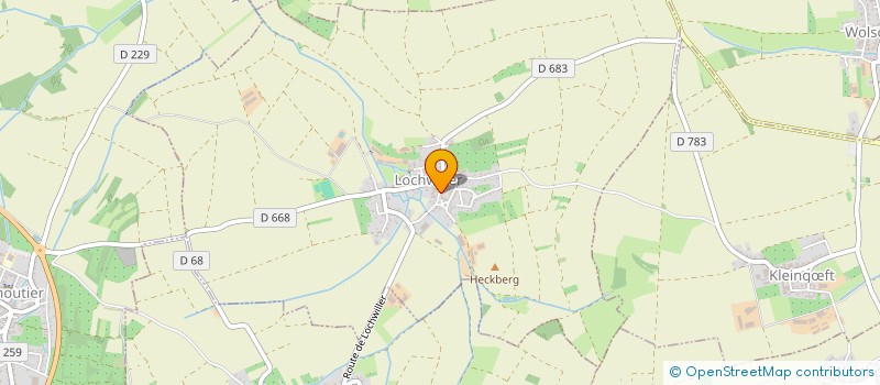 localisation de l'entreprise MONSIEUR ALAIN RINGENWALD  KLEINGFT