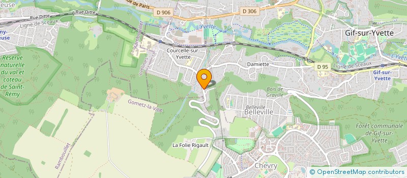 localisation de l'entreprise MONSIEUR ALAIN RIPART  GIF-SUR-YVETTE