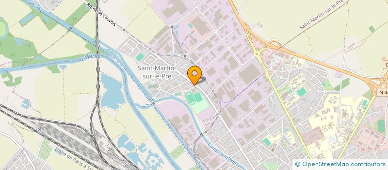 localisation de l'entreprise MONSIEUR ALAIN RISSER  SAINT-MARTIN-SUR-LE-PRE