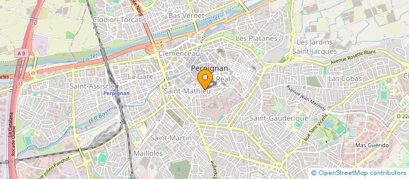 localisation de l'entreprise MONSIEUR ALAIN RIU à PERPIGNAN
