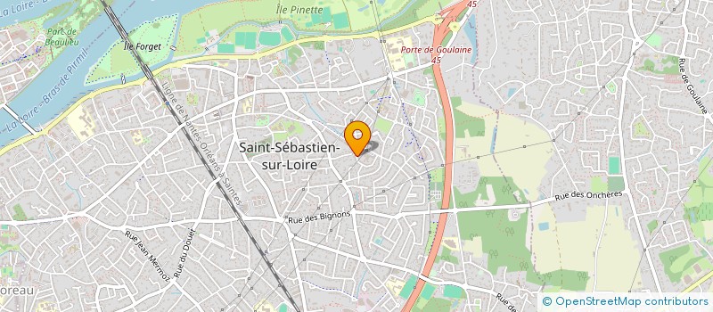 localisation de l'entreprise MONSIEUR ALAIN RIVIERE à SAINT-SEBASTIEN-SUR-LOIRE