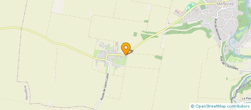 localisation de l'entreprise MONSIEUR ALAIN RIVIERE  LE MEREVILLOIS
