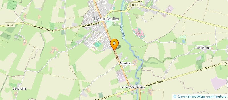 localisation de l'entreprise MONSIEUR ALAIN RIZZOTTO  TILLY-SUR-SEULLES