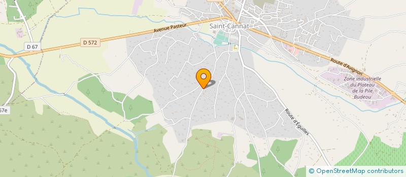 localisation de l'entreprise MONSIEUR ALAIN ROATTA  SAINT-CANNAT