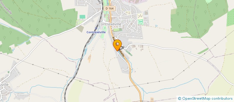 localisation de l'entreprise MONSIEUR ALAIN ROBERT  CONTREXEVILLE