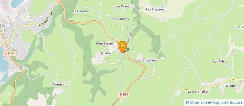 localisation de l'entreprise MONSIEUR ALAIN ROBERT  MOUREUILLE