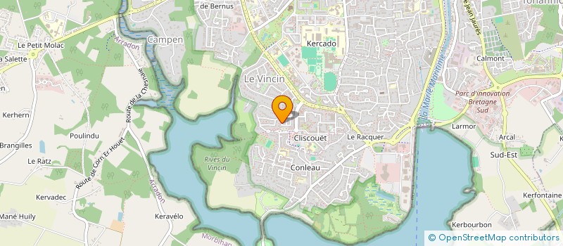 localisation de l'entreprise MONSIEUR ALAIN ROBERT à VANNES