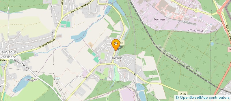 localisation de l'entreprise MONSIEUR ALAIN ROBERT  DIESEN