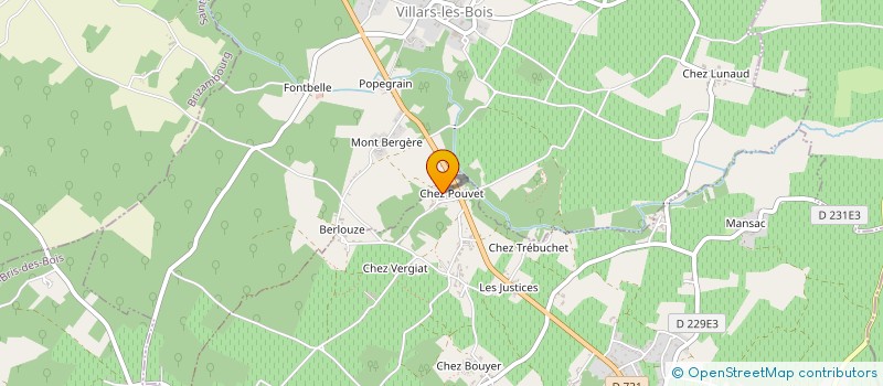 localisation de l'entreprise MONSIEUR ALAIN ROBERTIERE  BURIE