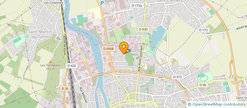 localisation de l'entreprise MONSIEUR ALAIN ROBIN-DIERS  MAILLOT