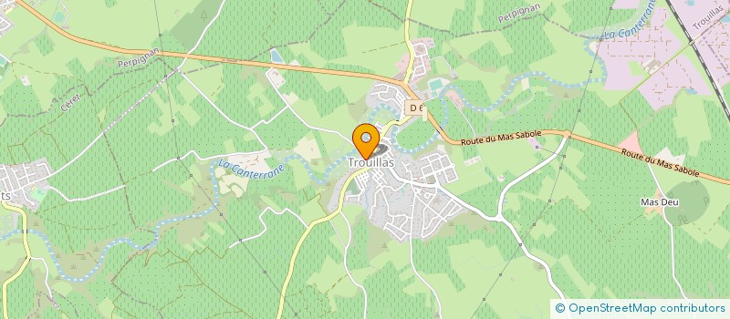 localisation de l'entreprise MONSIEUR ALAIN ROCA  TERRATS