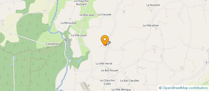 localisation de l'entreprise MONSIEUR ALAIN ROCABOY à LE MENE