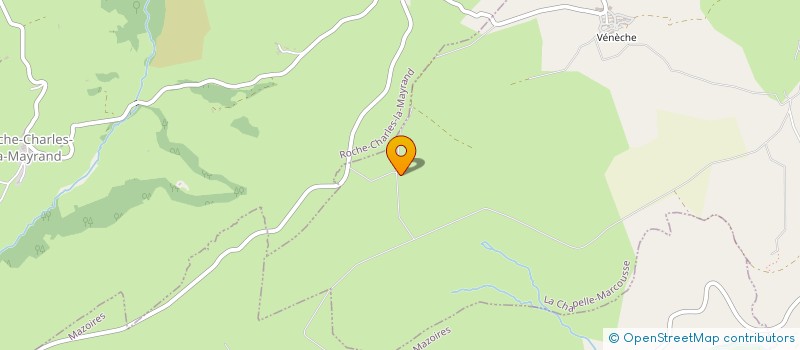 localisation de l'entreprise MONSIEUR ALAIN ROCHE  LA CHAPELLE-MARCOUSSE