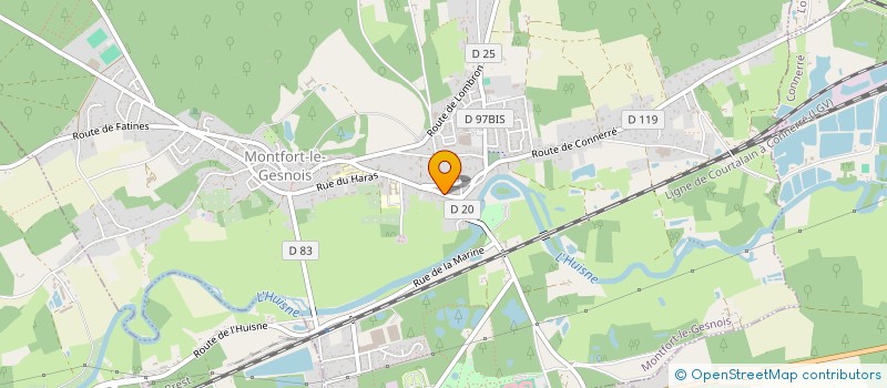 localisation de l'entreprise MONSIEUR ALAIN ROCHE  MONTFORT-LE-GESNOIS