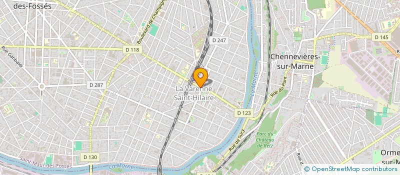 localisation de l'entreprise MONSIEUR ALAIN ROCHER à SAINT-MAUR-DES-FOSSES