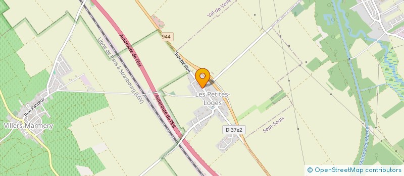 localisation de l'entreprise MONSIEUR ALAIN ROCHET  BILLY-LE-GRAND