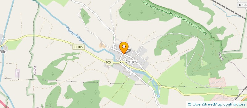 localisation de l'entreprise MONSIEUR ALAIN ROGUET à ORGES
